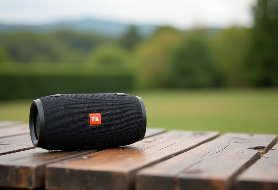 JBL Clip 4 en un entorno al aire libre