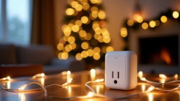 Kasa Smart Plug Mini per il controllo delle luci natalizie