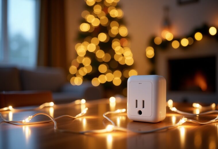 Kasa Smart Plug Mini per il controllo delle luci natalizie