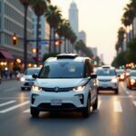 Robotaxi Waymo in servizio a Los Ángeles senza lista d'attesa