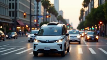 Robotaxi Waymo in servizio a Los Ángeles senza lista d'attesa