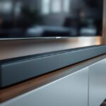 Barra de sonido inteligente de Bose en un ambiente moderno