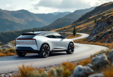 SUV Gravity di Lucid Motors con design elegante e moderno