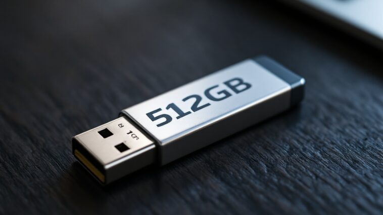 Memoria USB dual da 512GB per archiviazione veloce