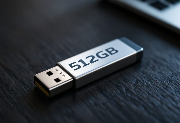 Memoria USB dual da 512GB per archiviazione veloce