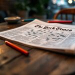 Mini Crossword del New York Times con parole incrociate