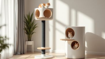 AeroCatTower LG, la torre futuristica per gatti presentata al CES 2025