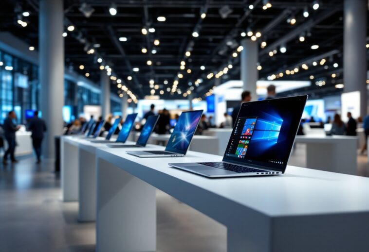 Laptops innovadoras de Windows presentadas en CES 2025