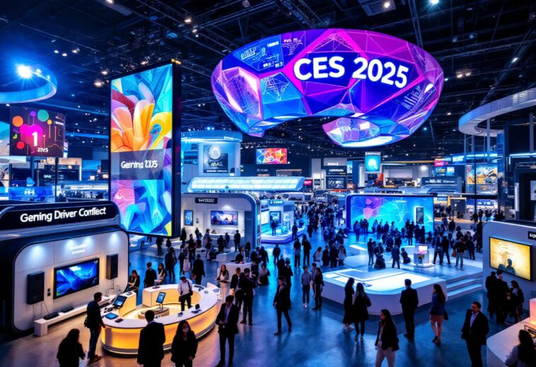 Immagine delle ultime tecnologie presentate al CES 2025