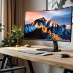 Monitor LG UltraWide da 34 pollici con design elegante