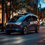 Robotaxi de Waymo involucrado en un incidente de tráfico