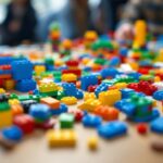 Cuore di Lego colorato per San Valentino