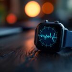 Smartwatch con funzione di rilevamento del polso attivata