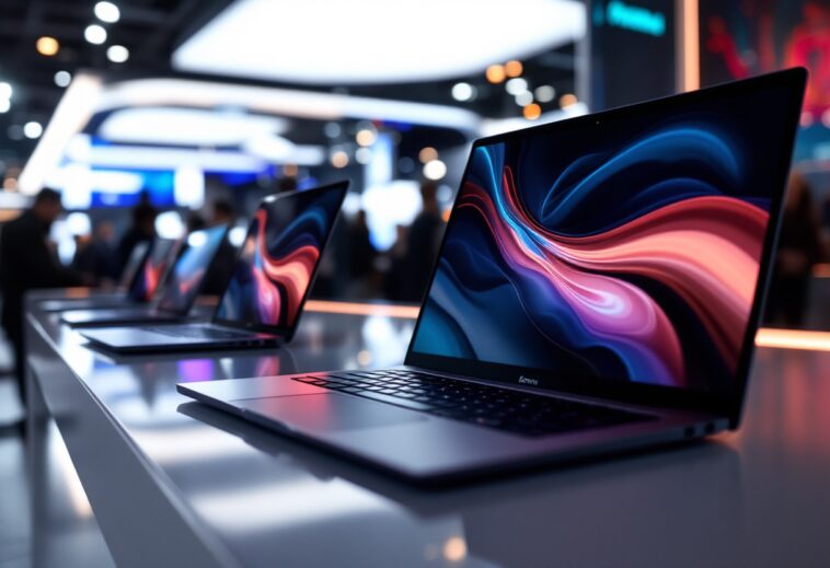 Laptops innovadoras con inteligencia artificial en CES 2025