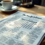 Immagine del Mini Crossword del New York Times con indizi