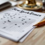 Immagine del Mini Crossword del New York Times con parole incrociate