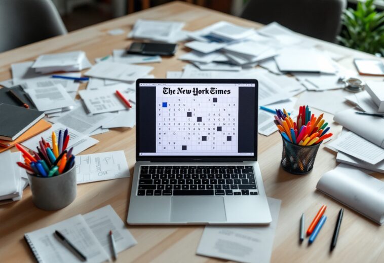 Giocatore che utilizza strategie per Strands del NY Times