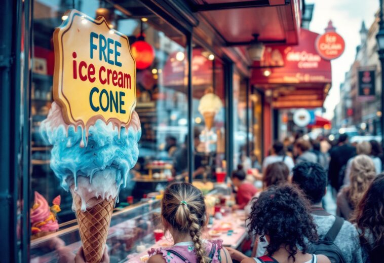 Gelato gratuito per il giorno del cono da Dairy Queen