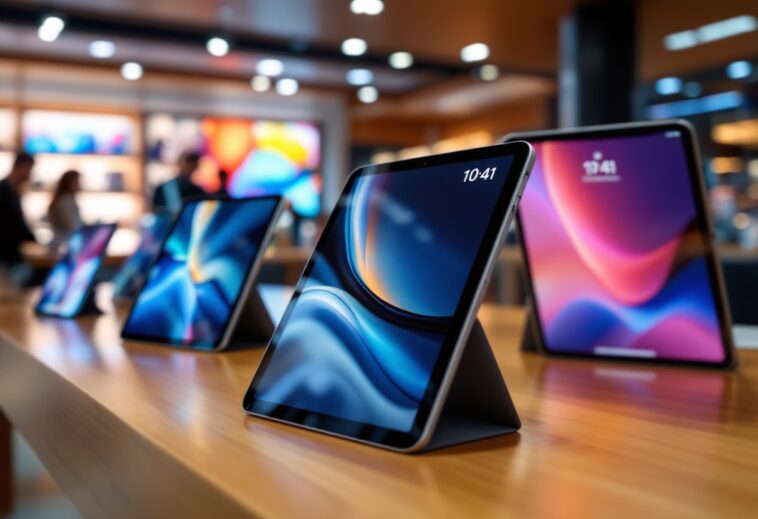 Nuovi iPads Apple in offerta con design moderno