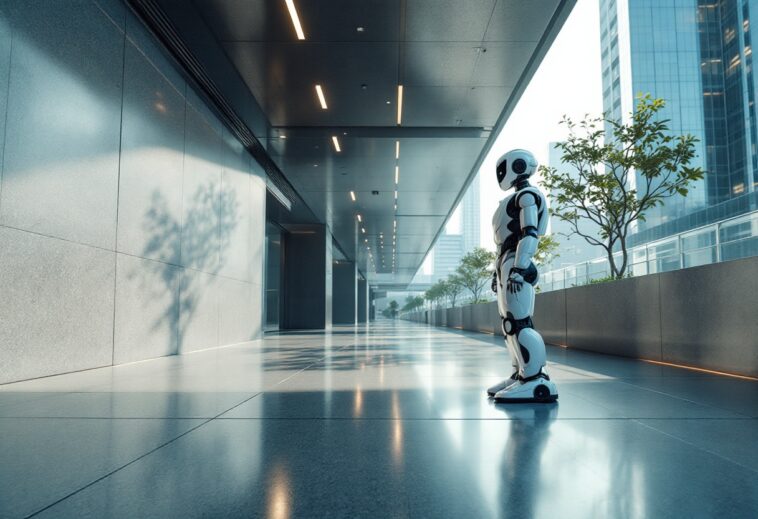 Robot de servicio en un restaurante japonés